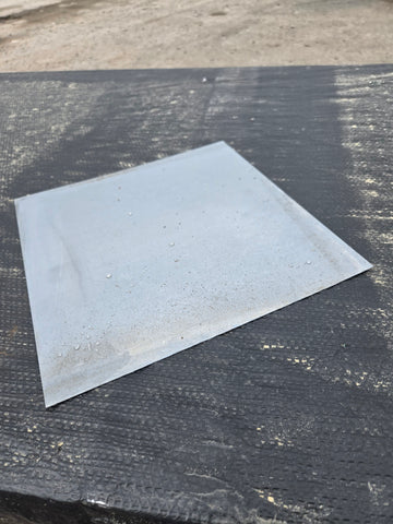 Blank steel sheet cut to length per customer dimensions